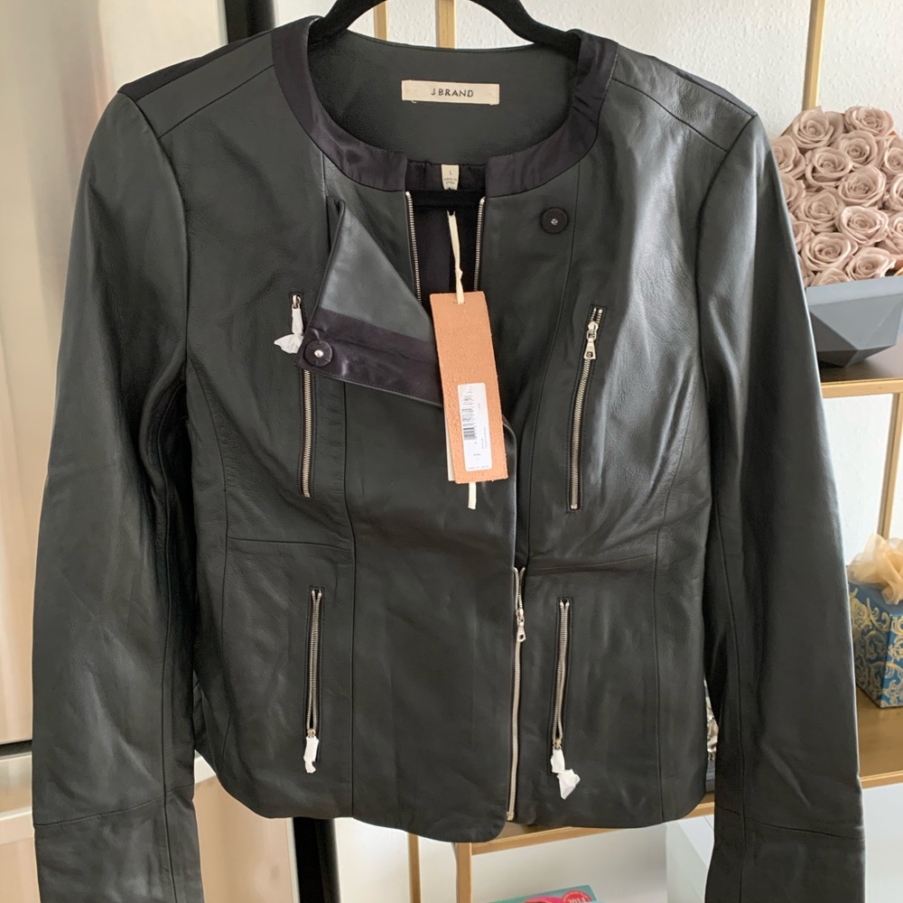J Brand Leather jacket